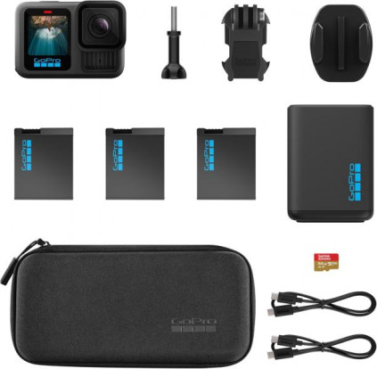GoPro Hero 13 Extended Power Bundle, Black