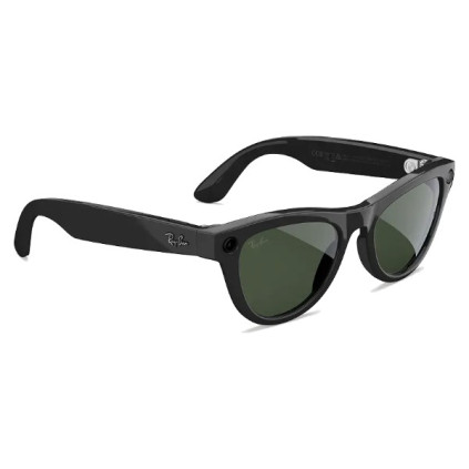 Meta Ray-Ban Skyler Gen2 S52 (RW4014) (F Shiny Black, L Transitions Graphite Green)