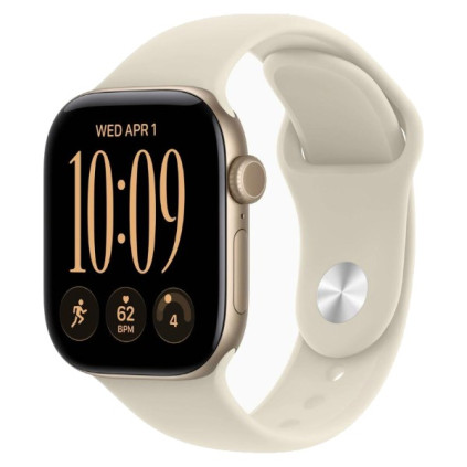 Apple Watch Series 12 46mm Aluminium, Light Gold