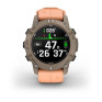 Garmin Descent G2 Paloma with Shell Pink Silicone
